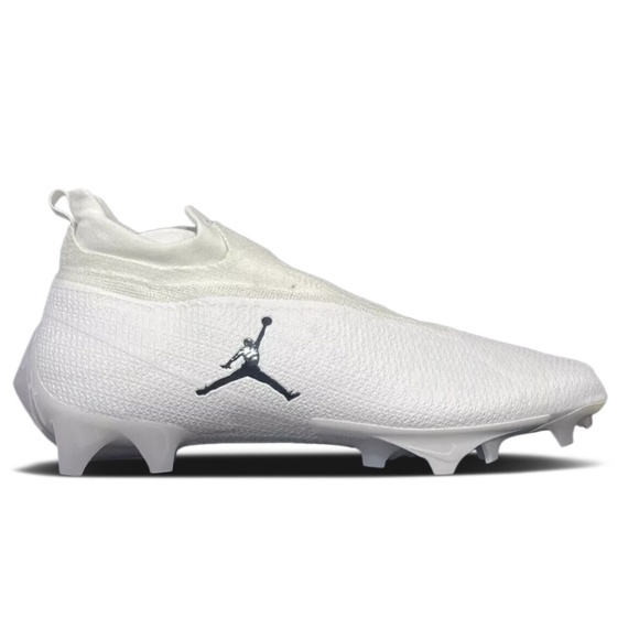 Nike Jordan Vapor Edge Elite 360 Flyknit SMU P White Football Cleats 14 NEW